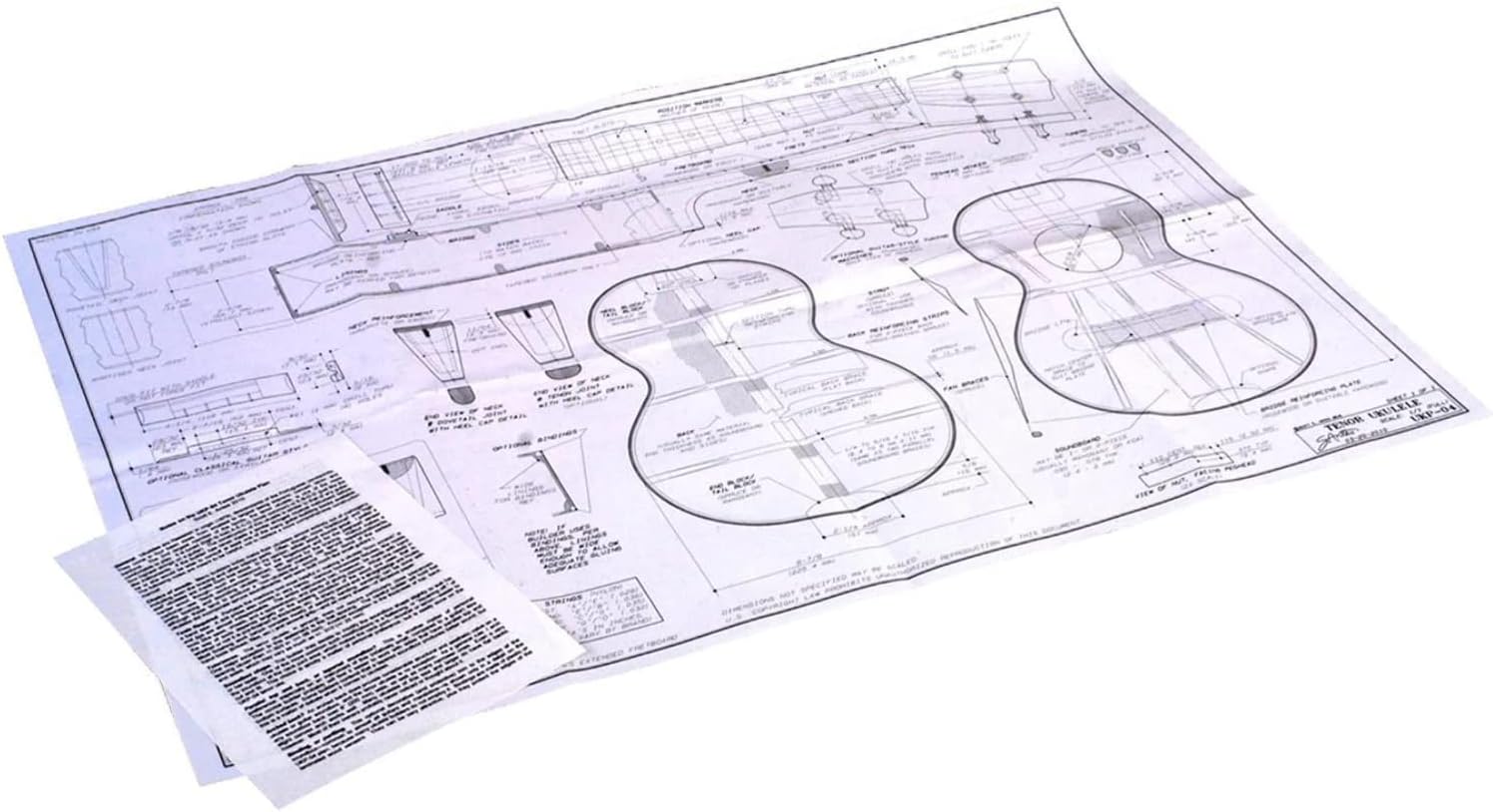 Tenor Ukulele Plan