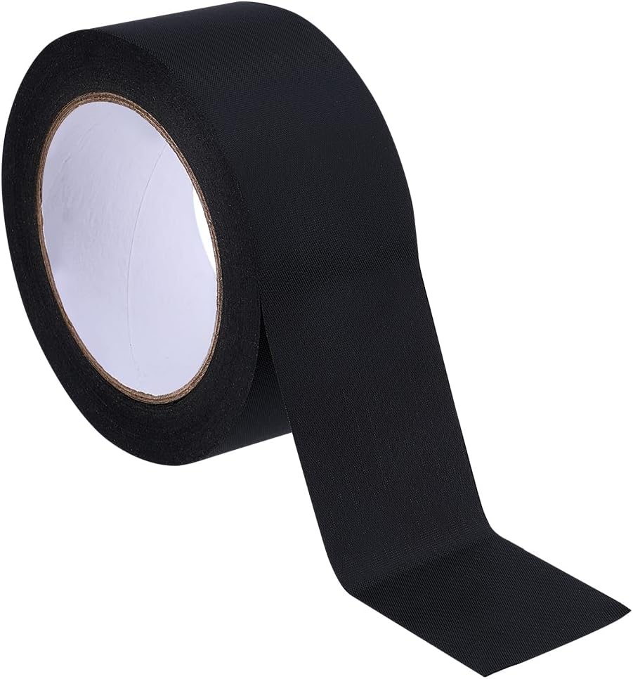 2" x 49 Yards Cloth Black Bookbinding Tape Matte Book Repair Tape Durable Book Repair Supplies for Old Books Antique Books Daily Supplies