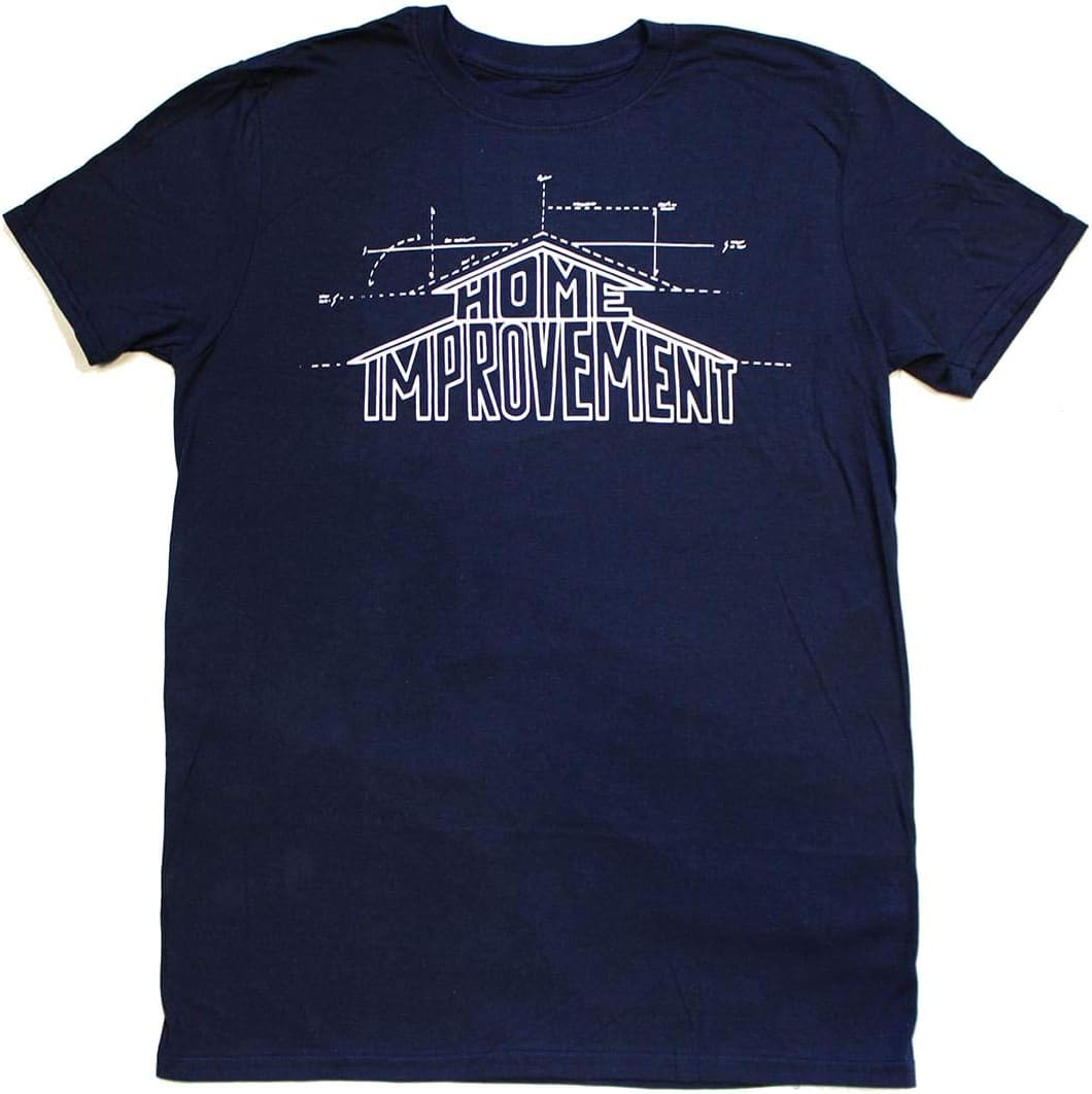 Home Improvement Logo Men's Navy T-Shirt