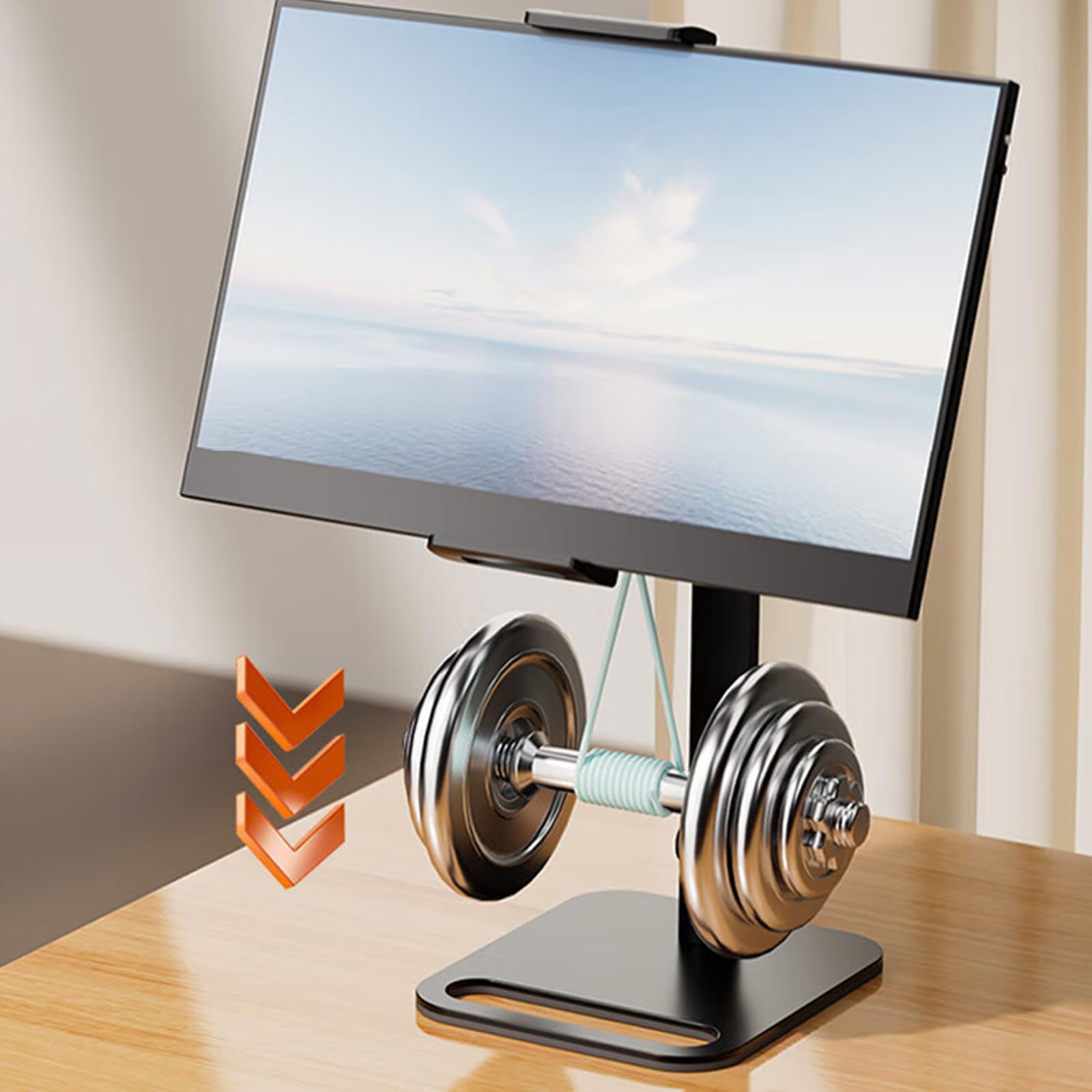 MultiAngle Tablet Stand Monitor Holder Compatibile Per Telefono Tablet/Monitor Base Stabile Addensata Per Lavoratore D'ufficio Supporto Monitor Portatile Per Schermi