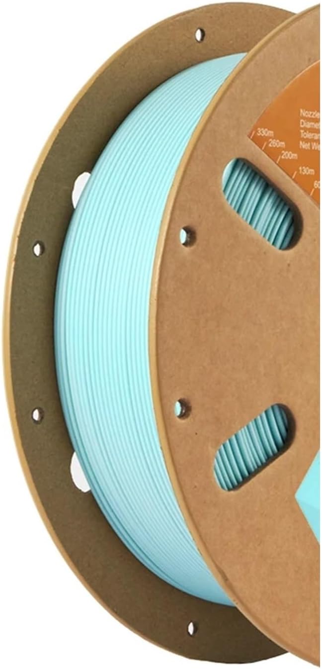PLA Matte Filament 3D Print,Multicolor Available, 1kg Pla,1KG/Spool(Dew White)
