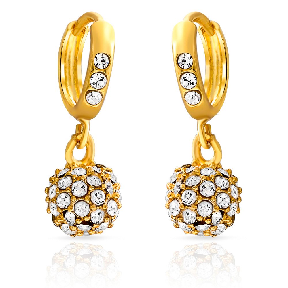 See full amazon price history chart for Mahi Royal Gold Sparklers Bali Earrings with Crystals for Women and Girls ER1100229G Mahi Royal Gold Sparklers Bali Earrings with Crystals for Women and Girls ER1100229G (B00EZPK7HC) Amazon Price History, Amazon Price Tracker