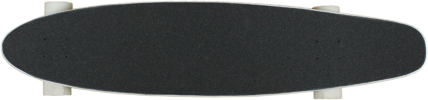 Longboard Complete 9" x 40" Kicktail White