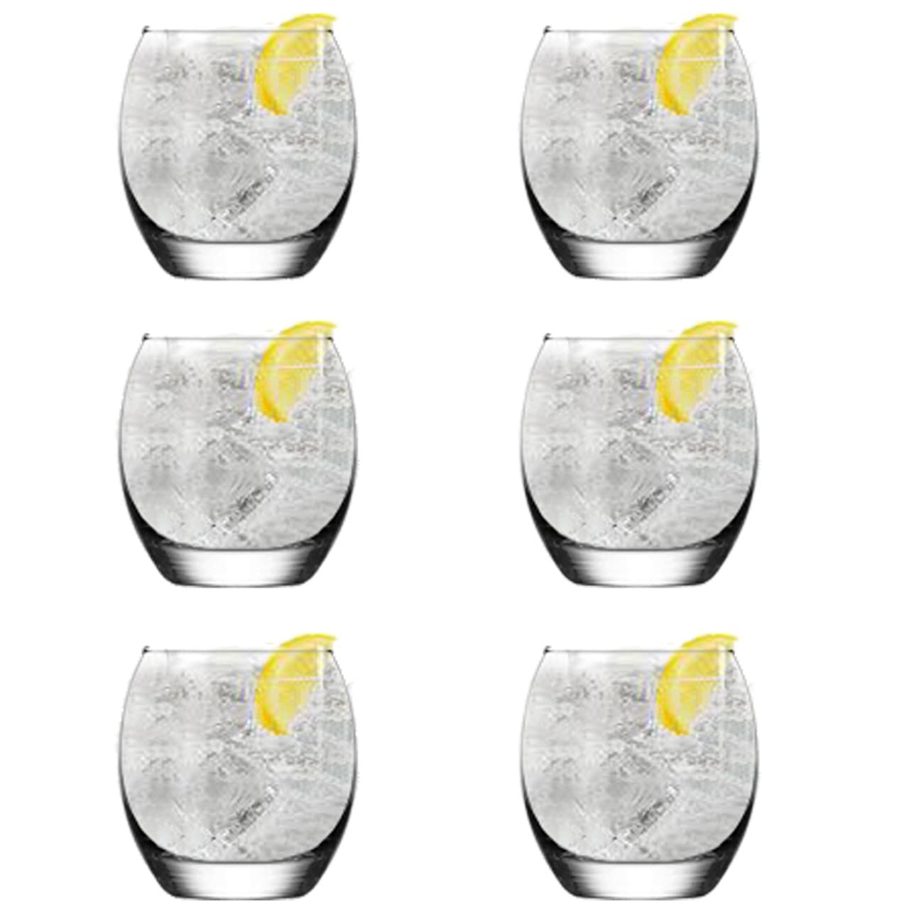 TOPUPDRINK Tumblers, Water, Juice Drinking Glasses Set of 12, Dish Washer Safe Drink Glass Set (12 x Glasses 405ML) — image 1