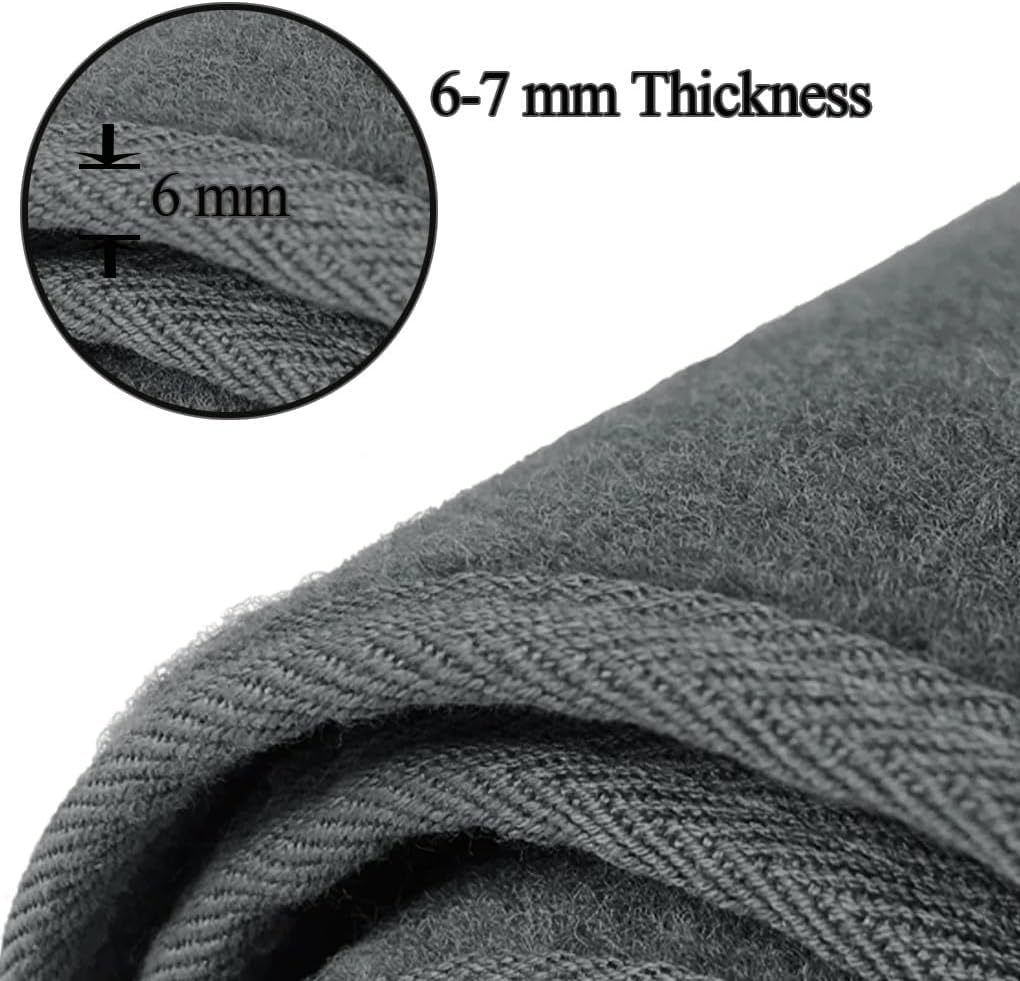 Dash Cover Mat Custom Fit for Toyota Solara 2004 2005 2006 2007 2008 with Cutout for Climate Sensor and Light Sensor, Dashboard Pad Carpet Protector (Dark Gray) F90