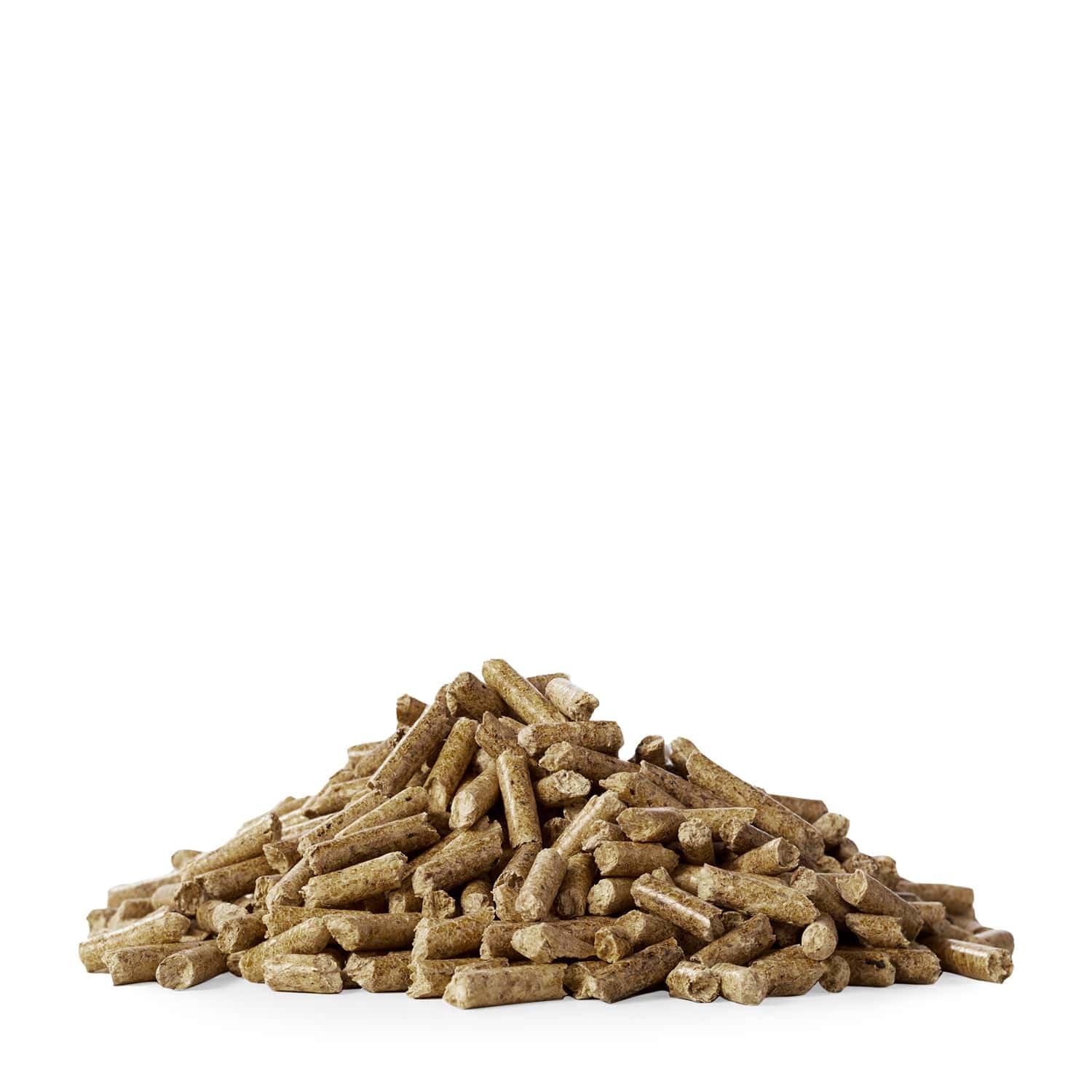 Miscanthuspellets Einstreu Pellets Miscanthus Tier Streu Pellet Für Großtier Kleintier Pferde Stall Box Paddock 15kg Sack / 1 Karton