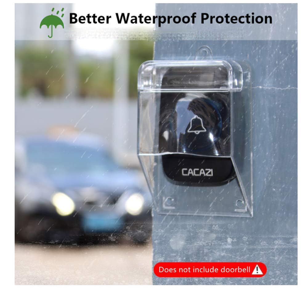 Waterproof Doorbell Cover - Rain Protection -2 Waterproof Doorbell Cover - Rain Protection -2