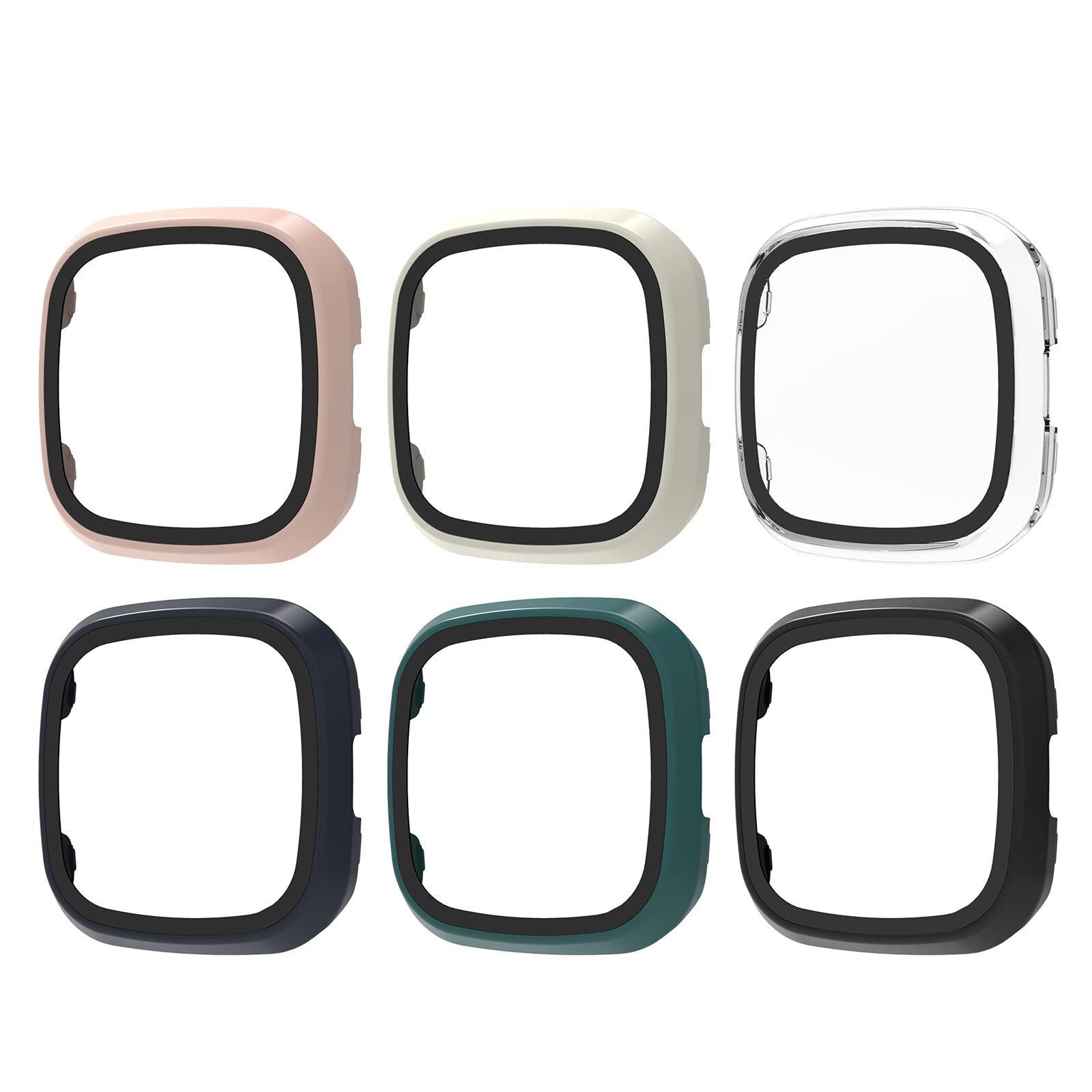 Screen Case Cover Suitable for Dido G28 Scratch-Resist Shock Frame Full Edge Coverage Smartwatch One-Piece Bumper-Shell Watch Shells Case Bumper- Protector Protective Case Watch Clear Protector Cover