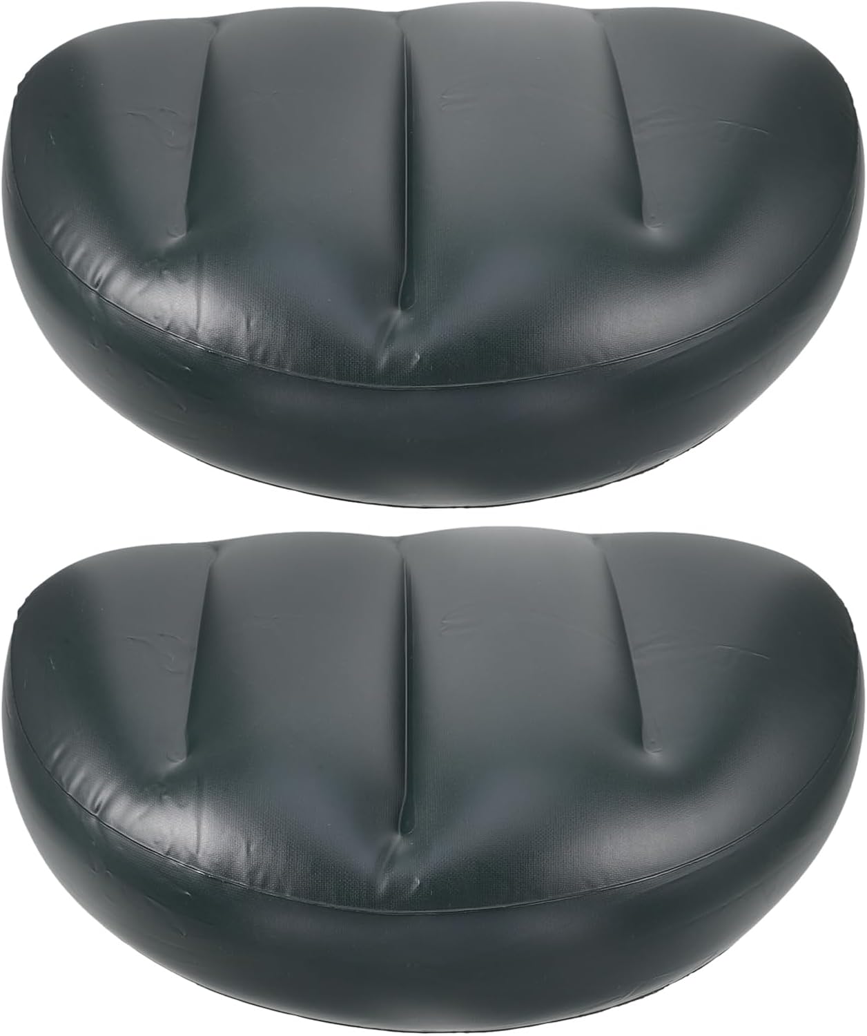 2pcs PVC Fishing Seat Cushion Pad Lightweight and Comfortable Fishing Boat Seat Pads for Kayaking and Outdoor Adventures Green