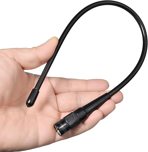 Miniatura 4 de UAYESOK Antena GMRS (462-467 MHZ) SMA-macho de 15 pulgadas de látigo suave para radios portátiles BaoFeng UV-5X UV-5G Radioddity GM-30 Retevis RB27