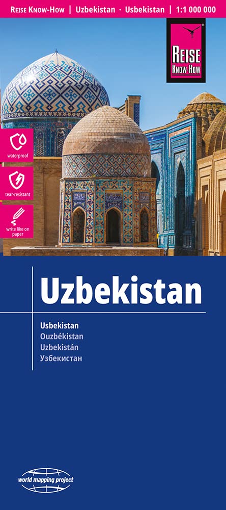Uzbekistan GPS: (world mapping project) (Uzbekistan (1:1.000.000)): reiß- und wasserfest (world mapping project)