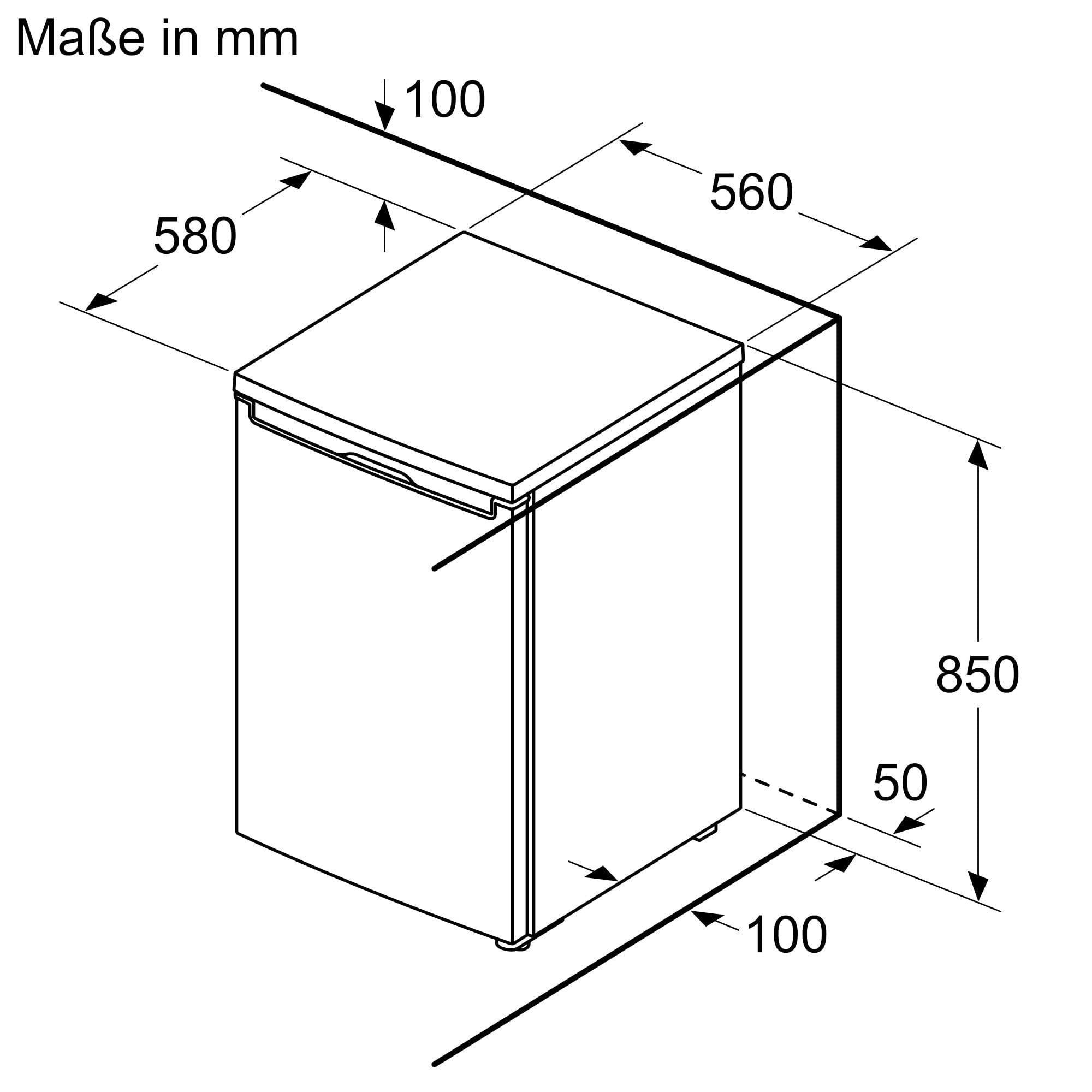 Bosch GTV15NWEB Serie 2 Mini-Gefrierschrank 85 x 56, 83 L, Super Gefrieren für schnelles Einfrieren von frischen Lebensmitteln, 39 dB leise trotz, Tür-Alarm und elektrische Temperatursteuerung, Weiß