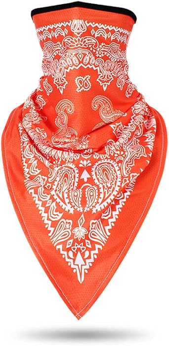 Bandanas Headband Quick Dry UV Protection Windproof Multifunctional Paisley Print Balaclava