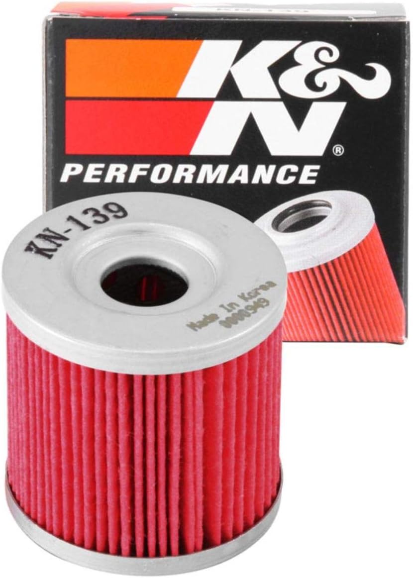 K&N KN-139 Powersports High Performance Oil Filter