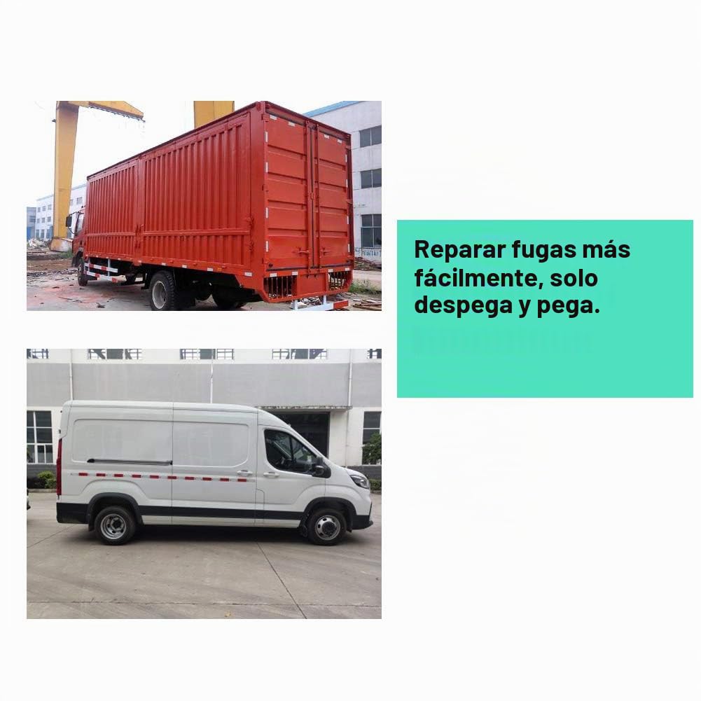 Cinta adhesiva fuerte de aluminio de goma de butilo para reparar fugas de tuberías de techo, pared, 30 cm de ancho, 5 m