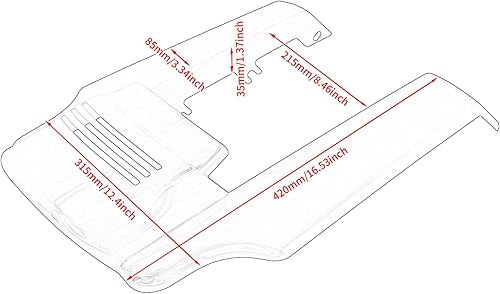 Miniatura 5 de Extensión de guardabarros trasero de 5 pulgadas para Harley Touring Road King Street Glide Electra Glide Road Glide 2014-2022
