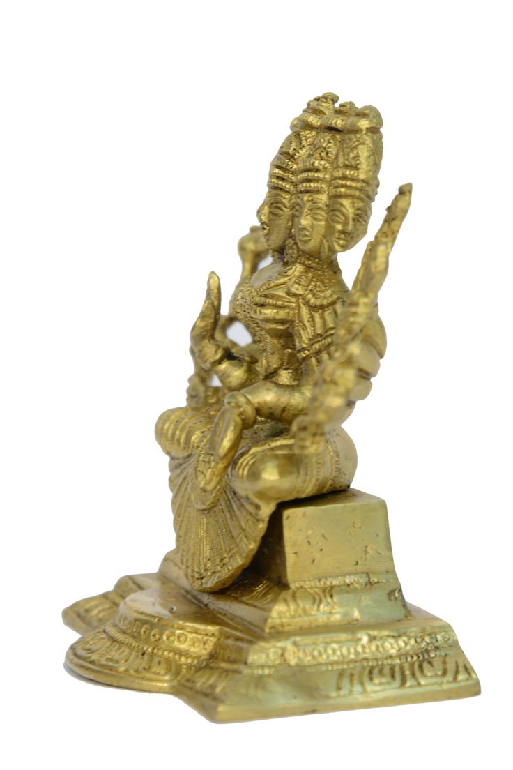 Amazon｜Kalarambh Brass Lord Gayatri MATA Idol Murti Statue