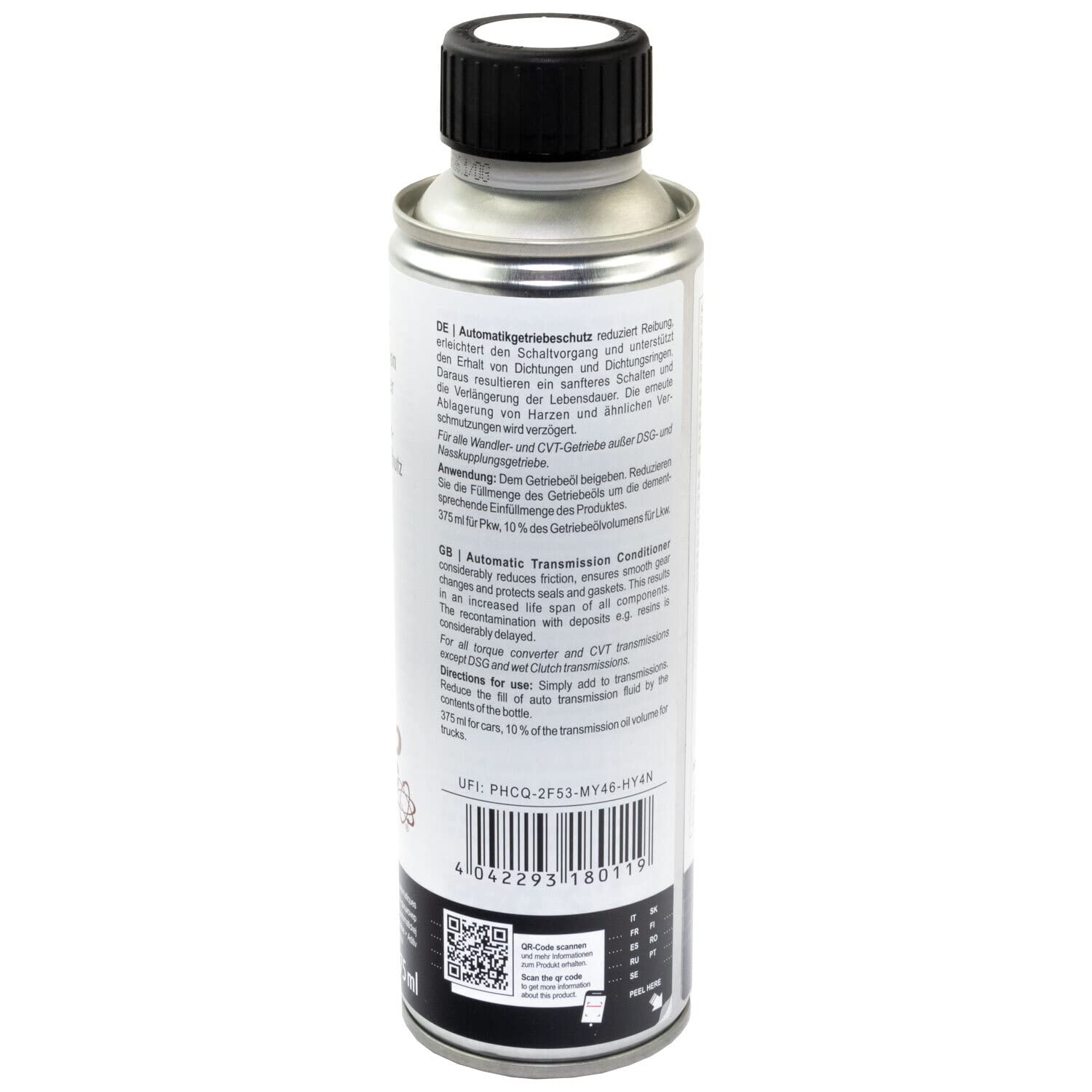 PRO-TEC P1801 ATC Additif de protection pour boîte de vitesses automatique 4 x 375 ml