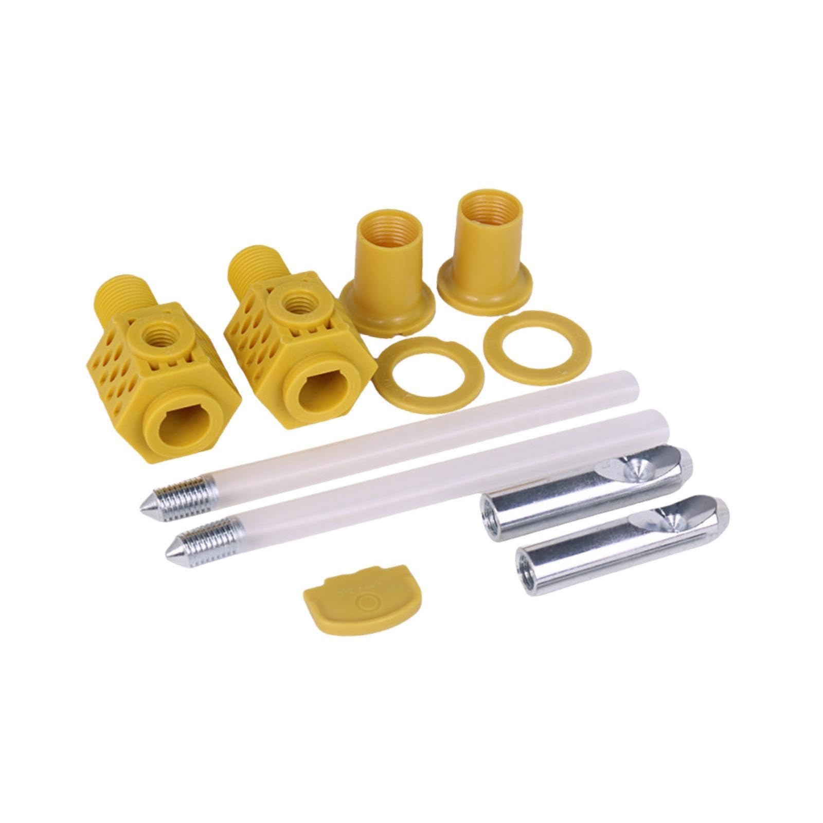 Kit de fijación universal para asiento de inodoro para colgar en la pared, tornillos de nailon y hierro para una fácil instalación en el baño, reemplazo perfecto para accesorios de tapa de inodoro