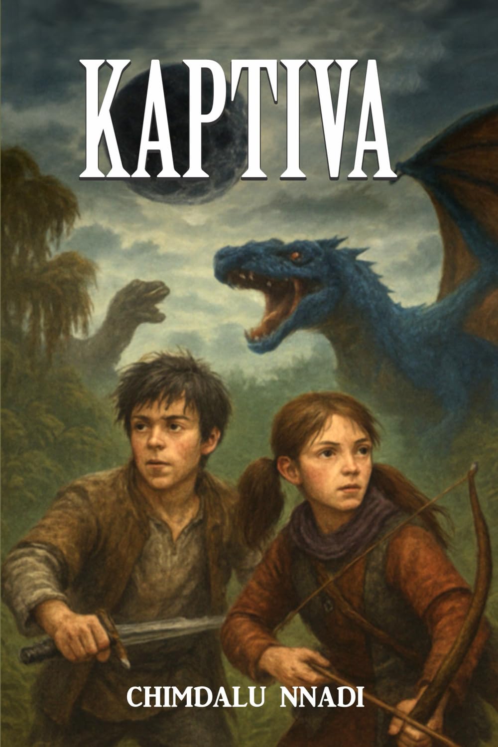 KAPTIVA: A Dragon Fantasy Adventure for Young Readers (The Chimdalu Nnadi Fantasy Adventures Series)