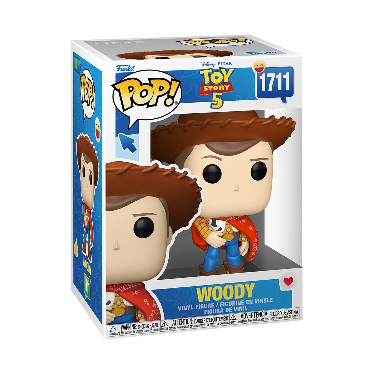 No.9595 トイストーリー ファンコ ポップ フィギュア ウッディ　新品 Amazon | Funko Pop! トイ・ストーリー5 TOY STORY 5 ウッディ