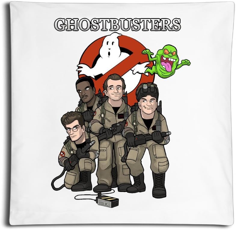 LBGN Decorative 4 MiniFigures Ghost Busters Throw Pillow Case One Side 4545 CMS Square