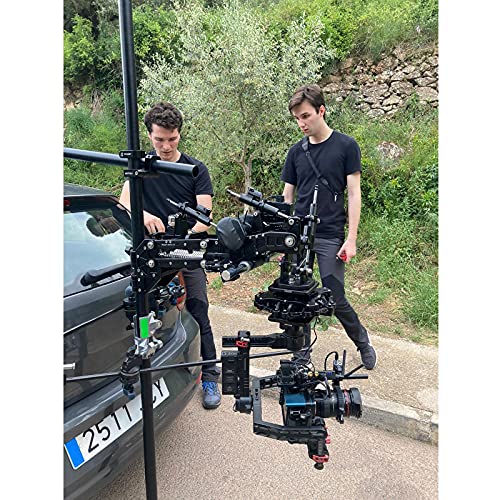 Proaim 1Ft Aluminum Speed Rail/Scaff Tube Ø 1-1/4” Car Vehicle Camera Rigging Equipment | For Slider, Dollies, Or Camera Rickshaw Cart (Srbl-114-02) #TOP5