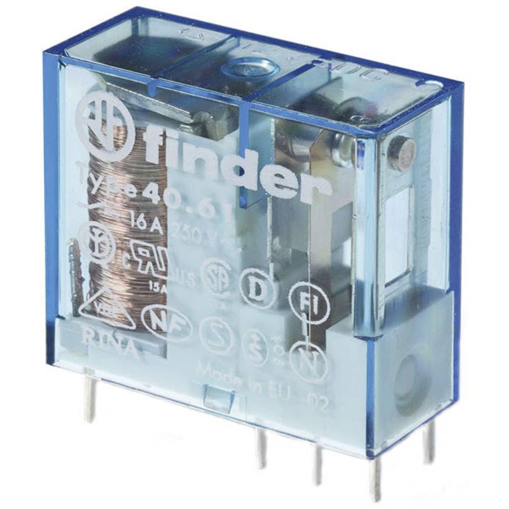 Finder 40.61.7.012.0000 Relè per PCB 12 V/DC 16 A 1 scambio 1 pz.