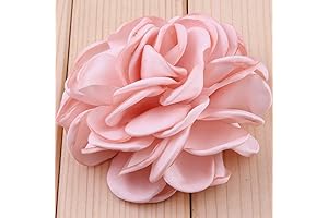 10pcs Satin Ribbon Flowers ‑ Exquisite Applique Decors for Limitless Creations
