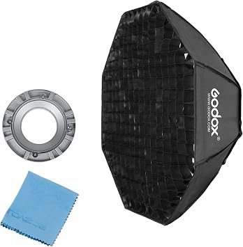 Godox softbox 95cm 37 Octagon Honeycomb Grid Strip Softbox Strip Box with Bowens Mount