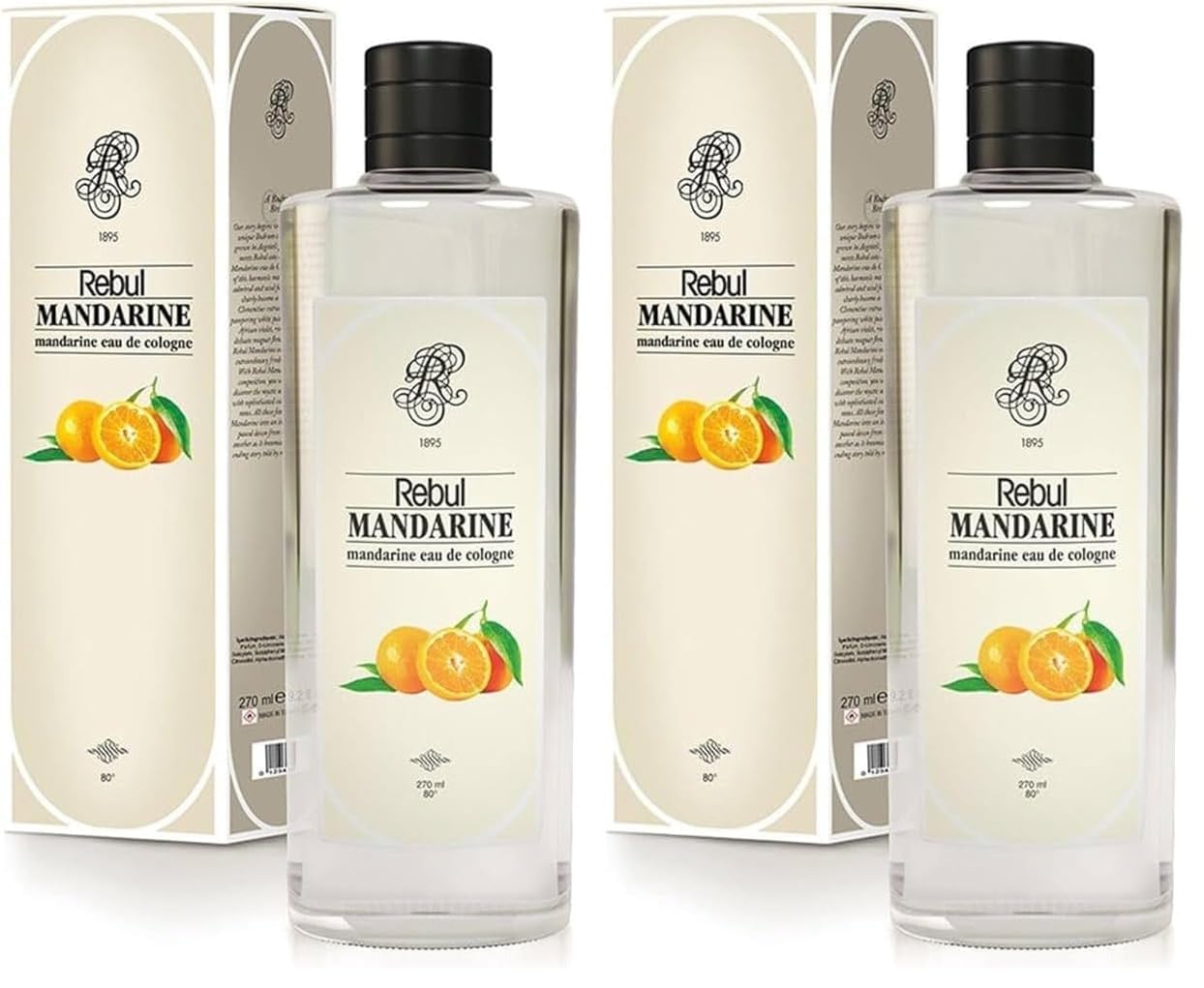 Kolonya Mandarin 100 ml (2 paketi)