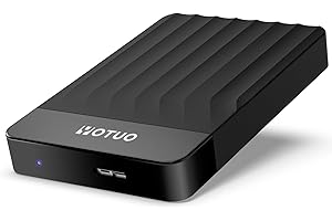 Portable External Hard Drive 1TB for PS4, PS5 and Xbox Gaming Consoles, Black