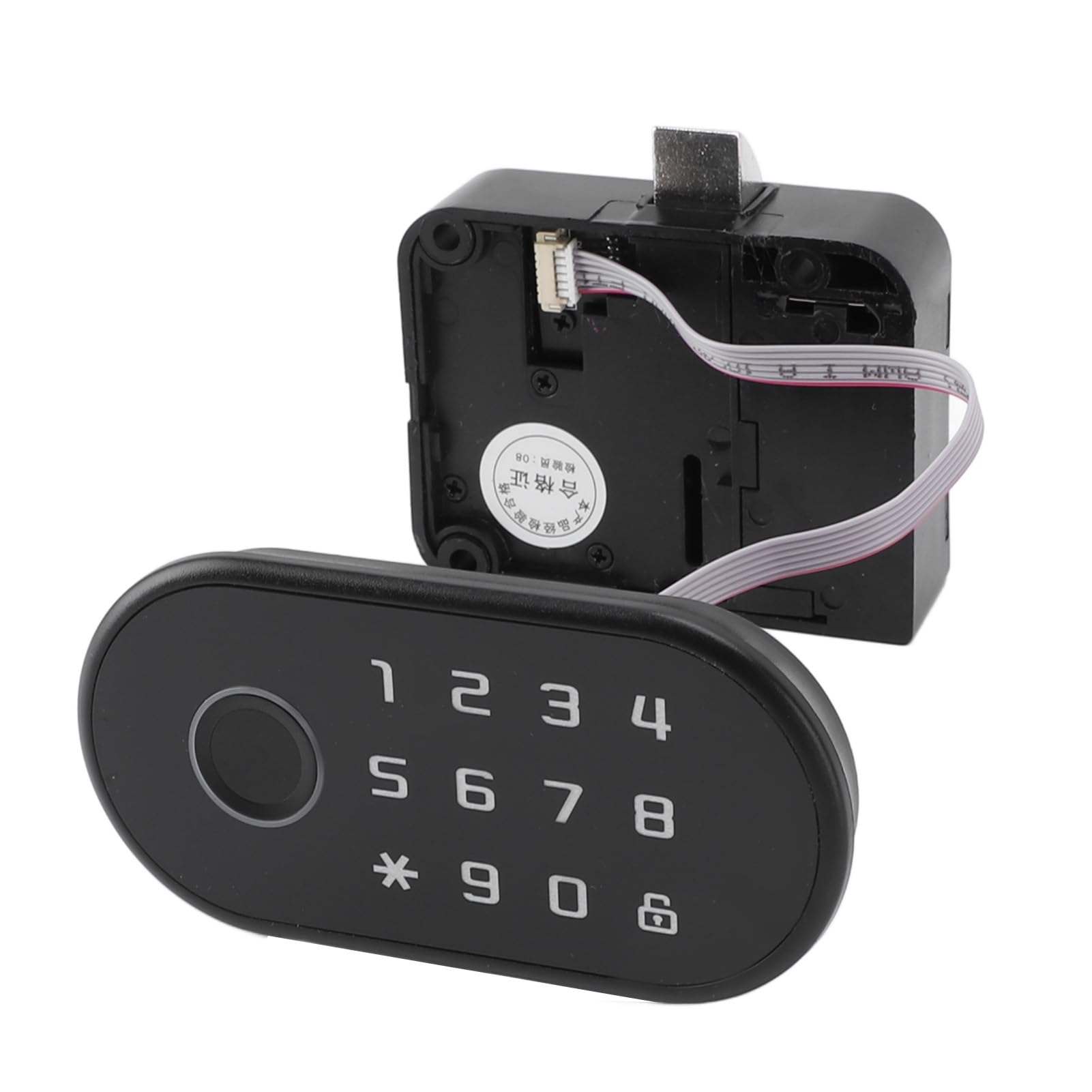 Serratura Elettronica Biometrica Per Armadietti E Cassetti - Sblocco Con Impronta, App Bluetooth O Chiave USB - Per Casa E Ufficio