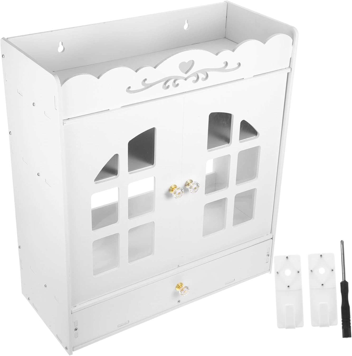 Bathroom Decor Wall Cabinet Storage Shelf Wall Hanging Cabinet for Bathroom Decorative