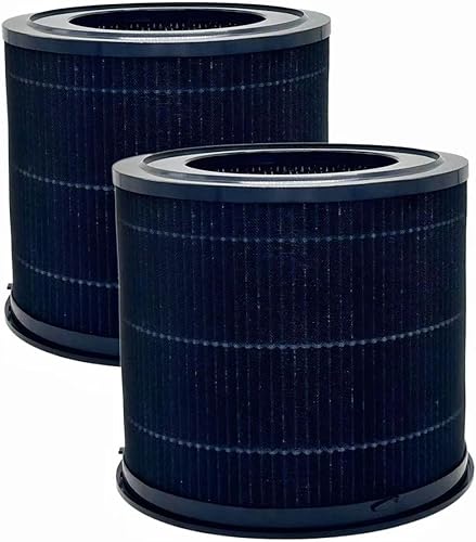 Filtro H13 de repuesto, 3 en 1 de alta eficiencia, compatible con purificador de aire Smartmi P1, paquete de 2