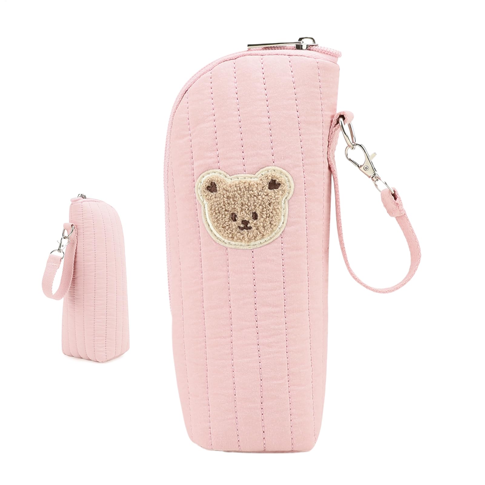 keloppasit Baby Bottle Bag | Baby Bottle Travel Bag with Bear Pattern | Thermal Tote for Breastfeeding Preservation Storage Travel Food Transport Daycare Outdoor