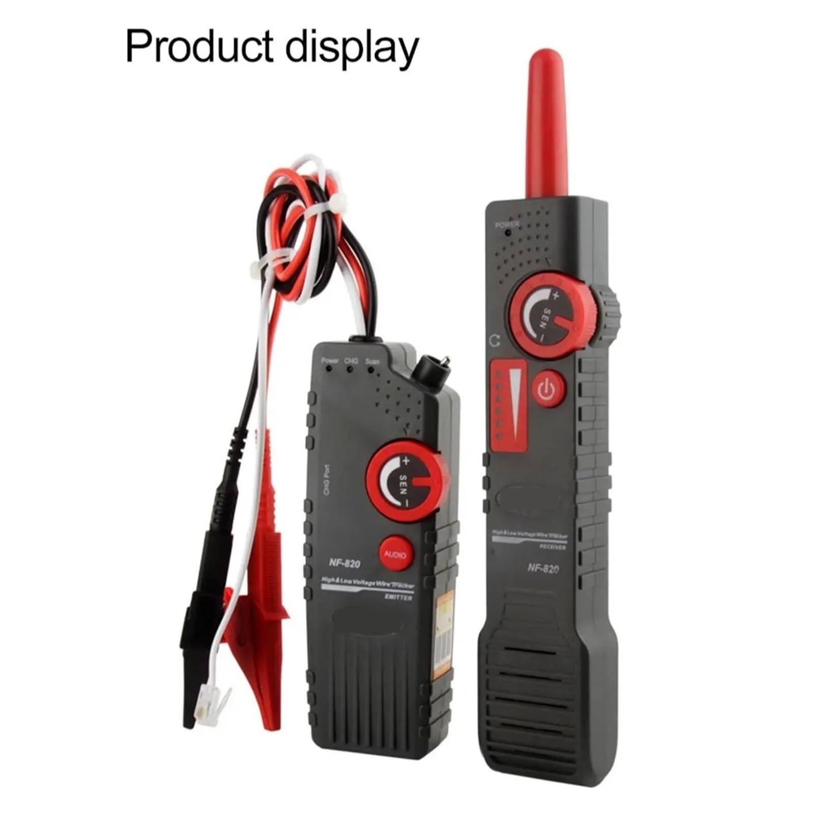 NF820 RJ45 RJ11 Lan Tester Napięcia Przeciwzakłóceniowy Podziemny Wykrywacz Przewodów Tester Kabli Sieciowych Zestaw Narzędzi Narzędzie Sieciowe Lekki, PrzenośNy,