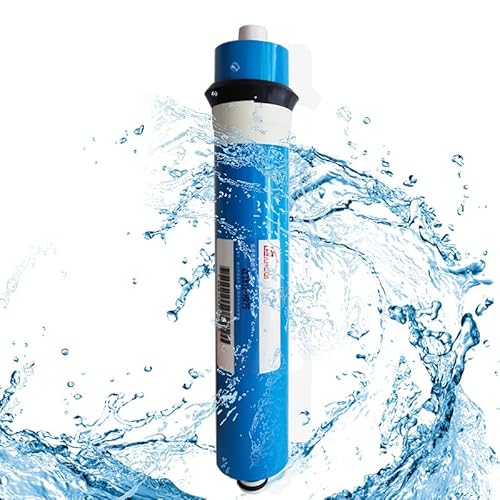 ZKLGS Impianto ad osmosi inversa, Membrana RO 1812-75/100GPD for purificatore Filtro Acqua a 5 stadi, di osmosi inversa Trattamento Standard NSF/ANSI(1PCAK,100GPD)