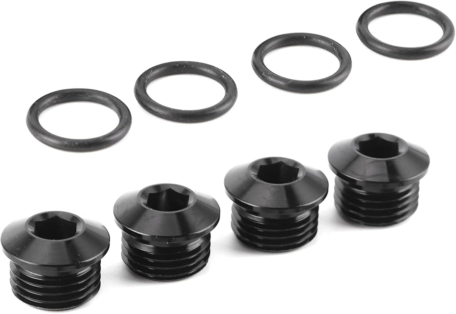 ‑6AN Male Hex Head Socket, Hex Head Socket with O‑Ring Kit ORB Port