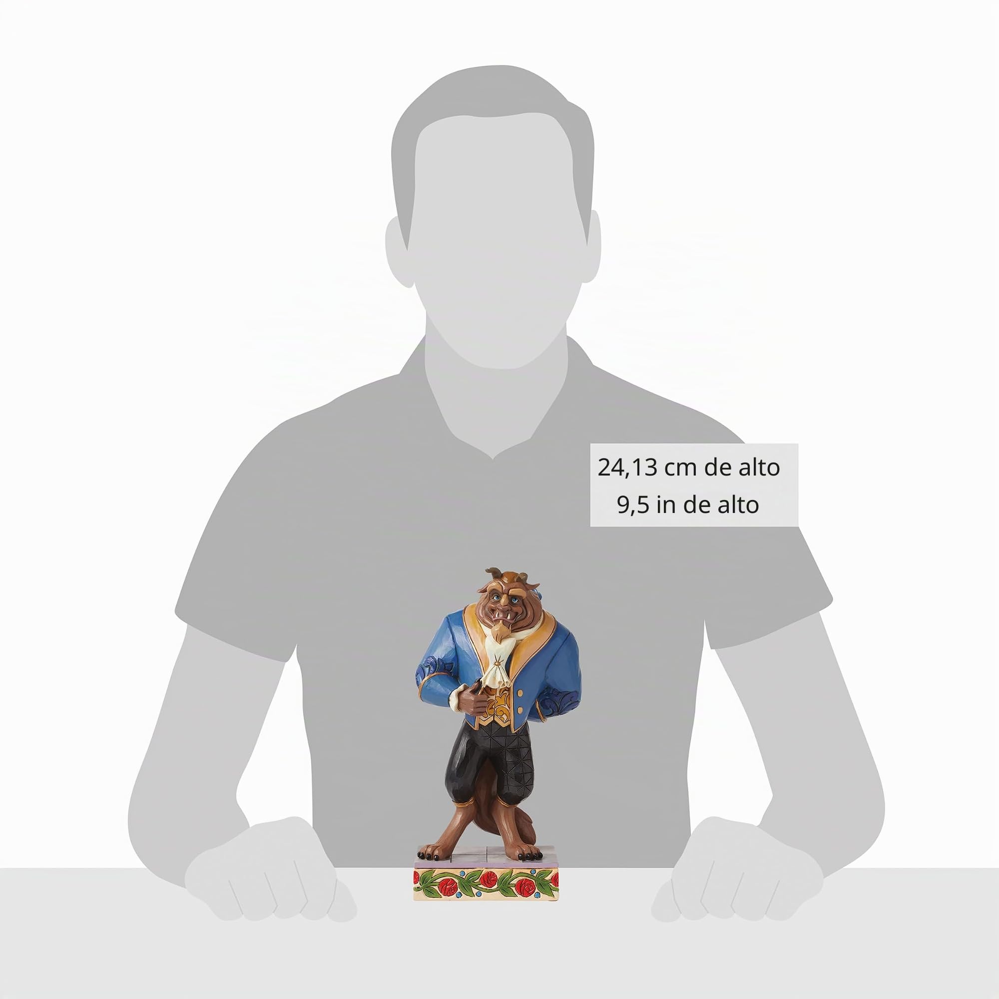 Disney Traditions Figura de Bestia, Altura 24 cm