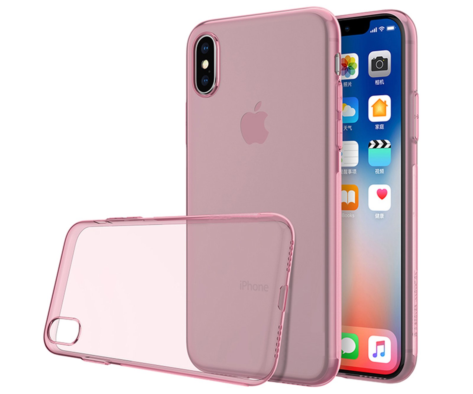 WiTa-Store Bumper for Apple iPhone X/iPhone Xs/iPhone 10 with 5.8 inch Cell Phone case Protection Cover Transparent
