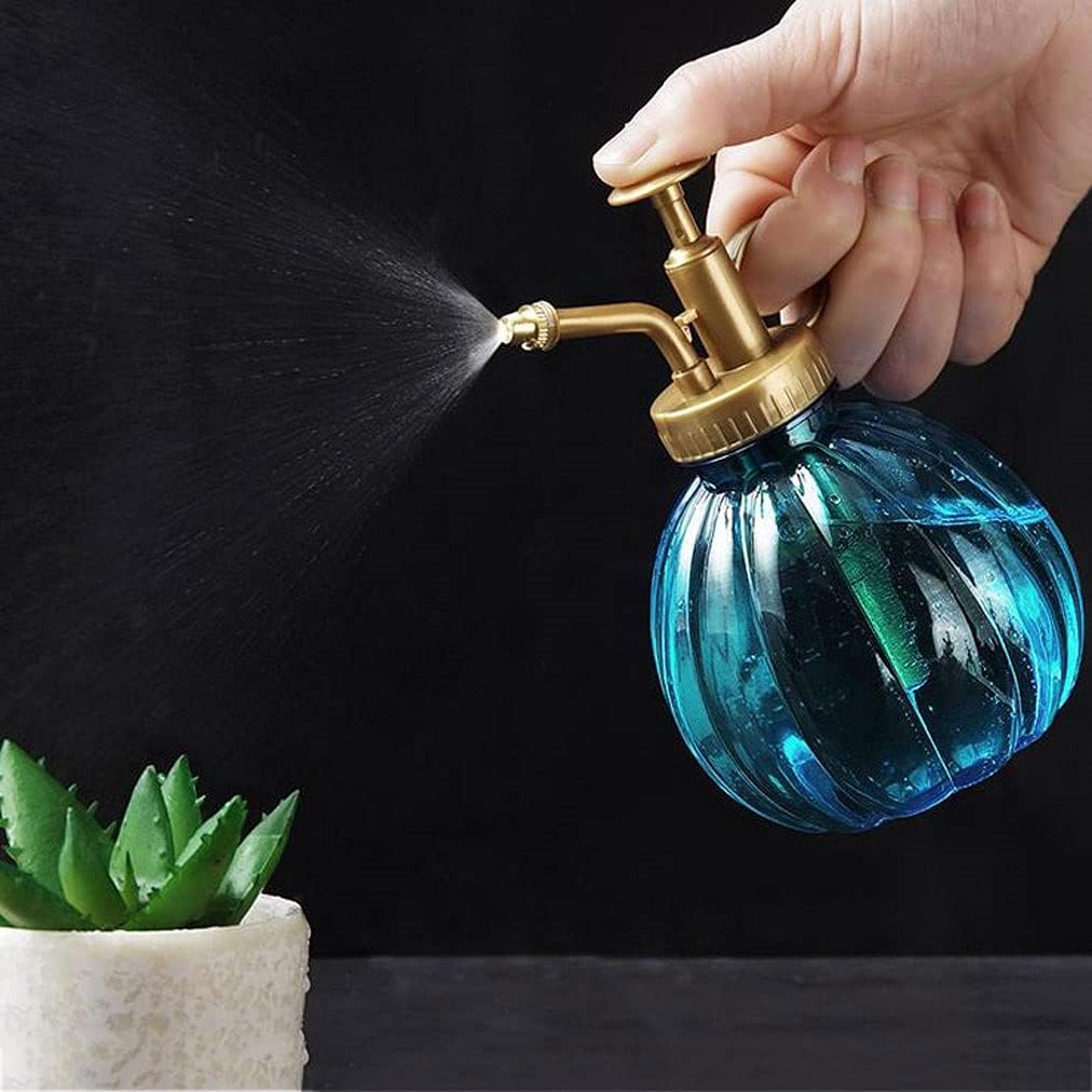水やりタンク 植物ミスタースプレー水塗り缶350mlヴィンテージの花のじょうろ塗り缶はポンプ植物の手押し車スプレーボトルプラントミス
