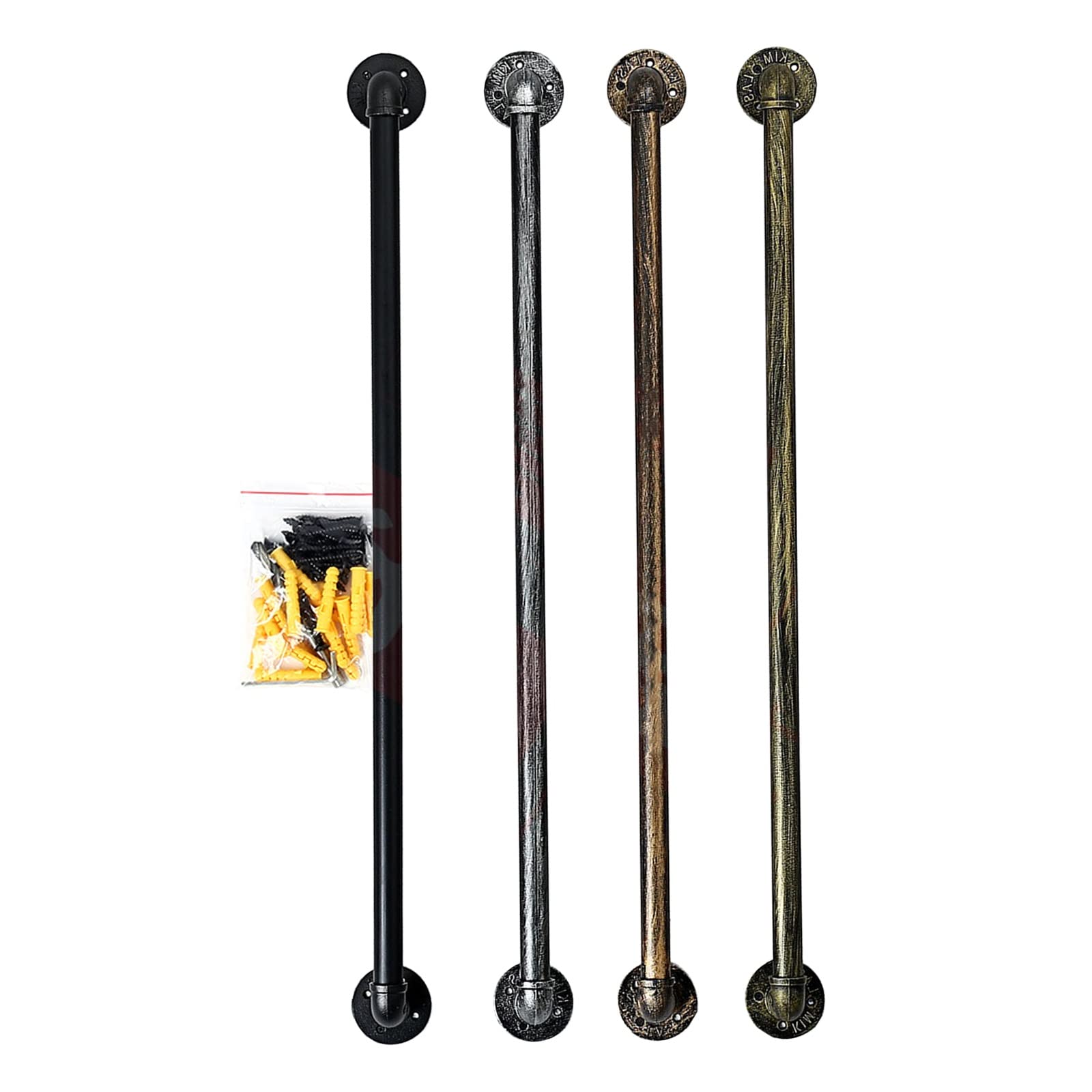 Buy AILILI Industrial Pipe Handrail Stair Railing Handrail Kit,Easy to