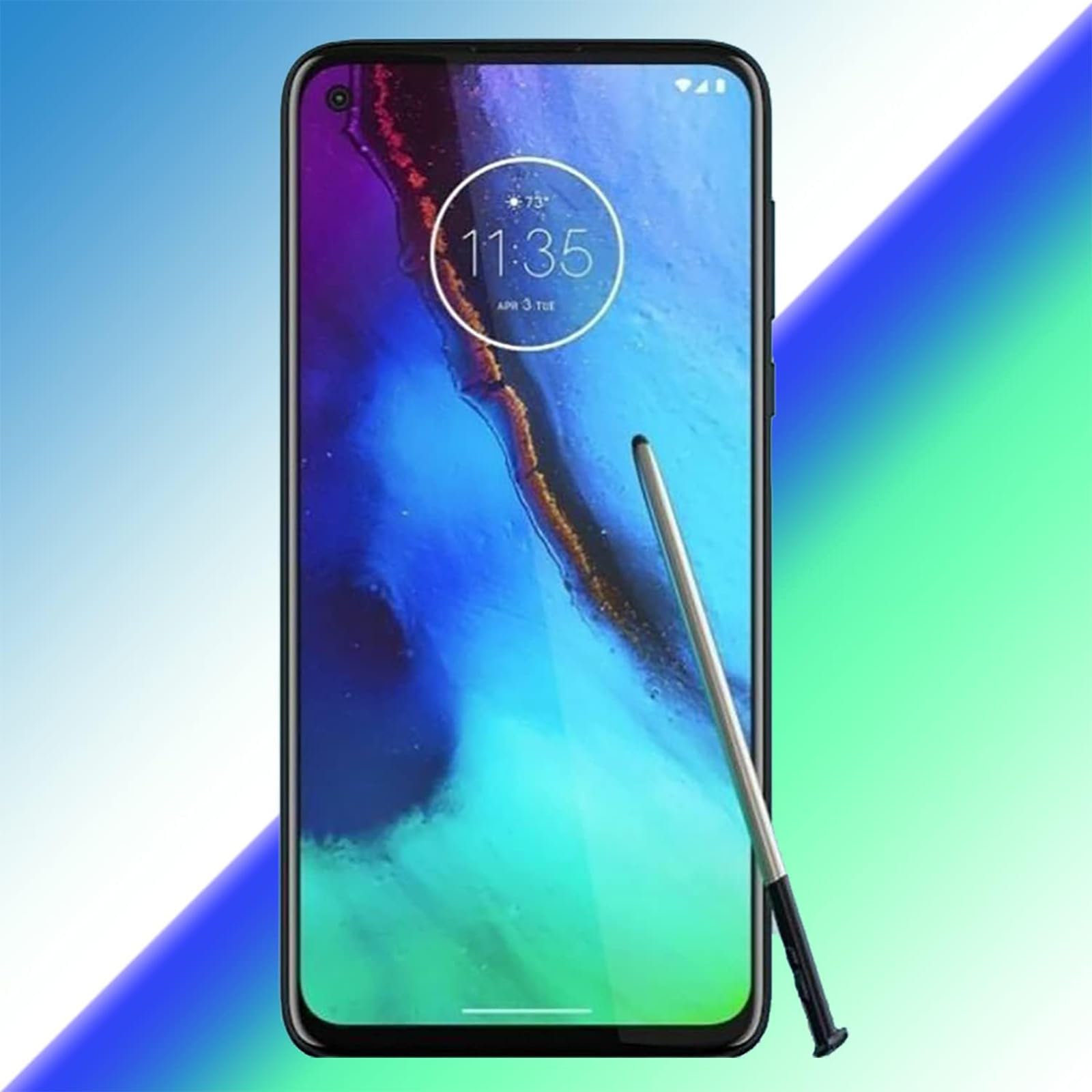 Schwarz für Moto G Stylus 2020 Pen LCD Touchscreen Stylus Pen Ersatzteile für Motorola Moto G Stylus 2020 XT2043 All Verison Touch Pen