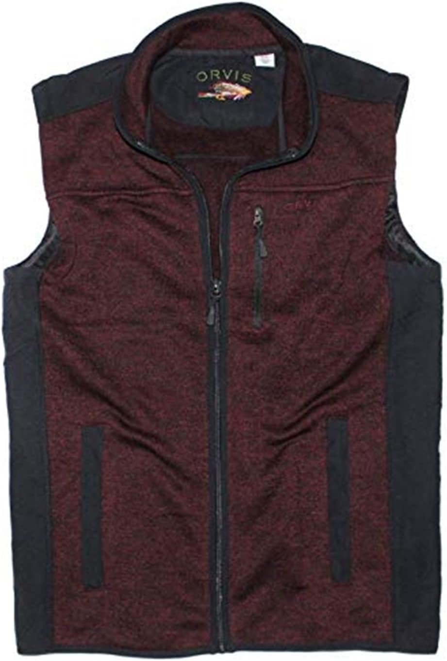 Men's Orvis Fleece Sweater Vest (M, DK 