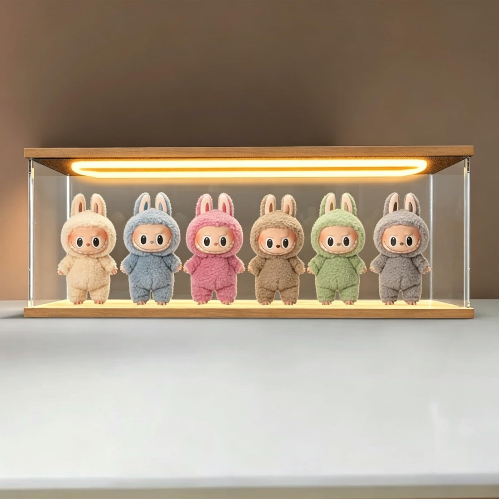 Amazon.com: Clear Acrylic Display Cases with LED Light for Action