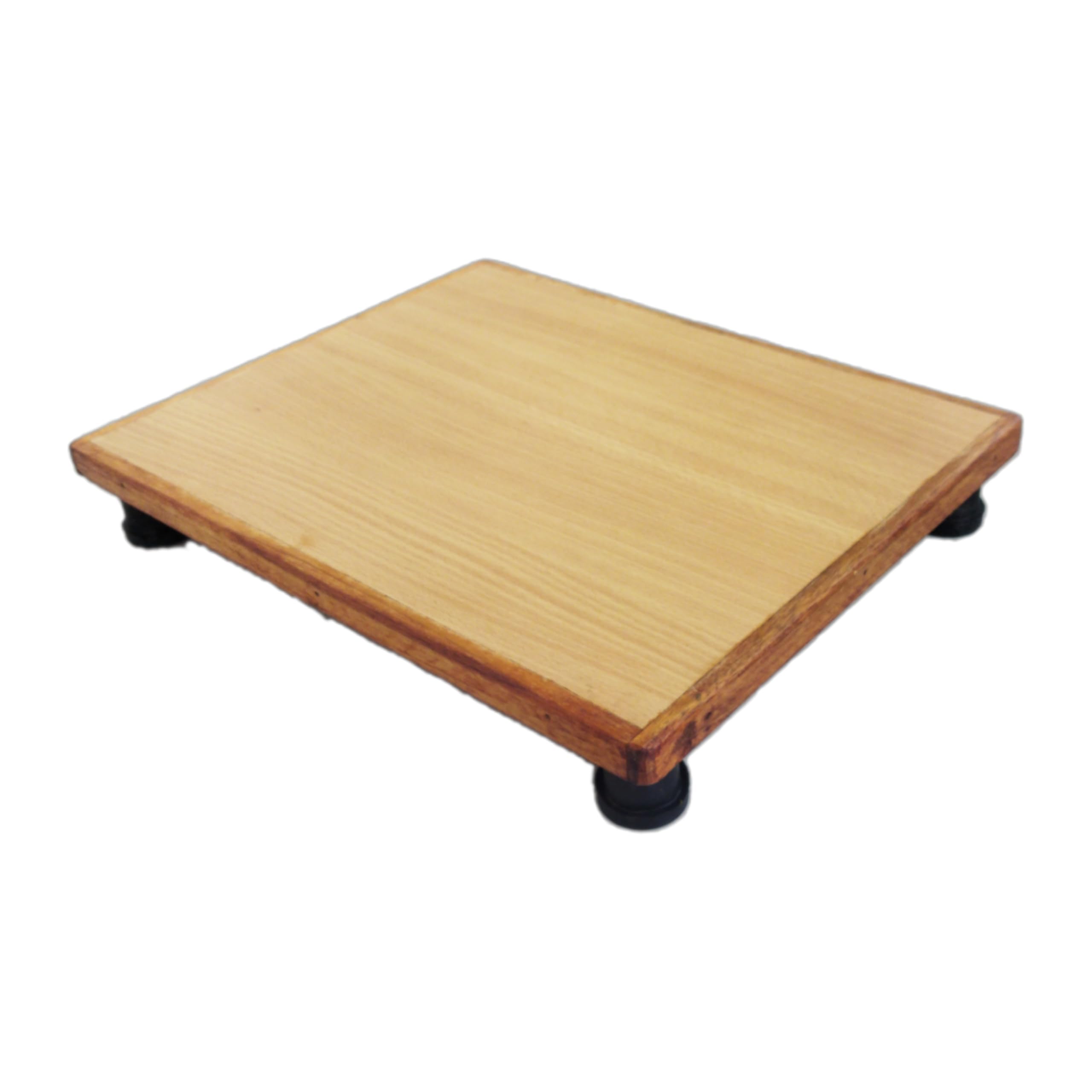 The Wood Studio - Brown Wooden paat with Rubber Legs for Every Home Needed in Daily uses, Events (Small) 1