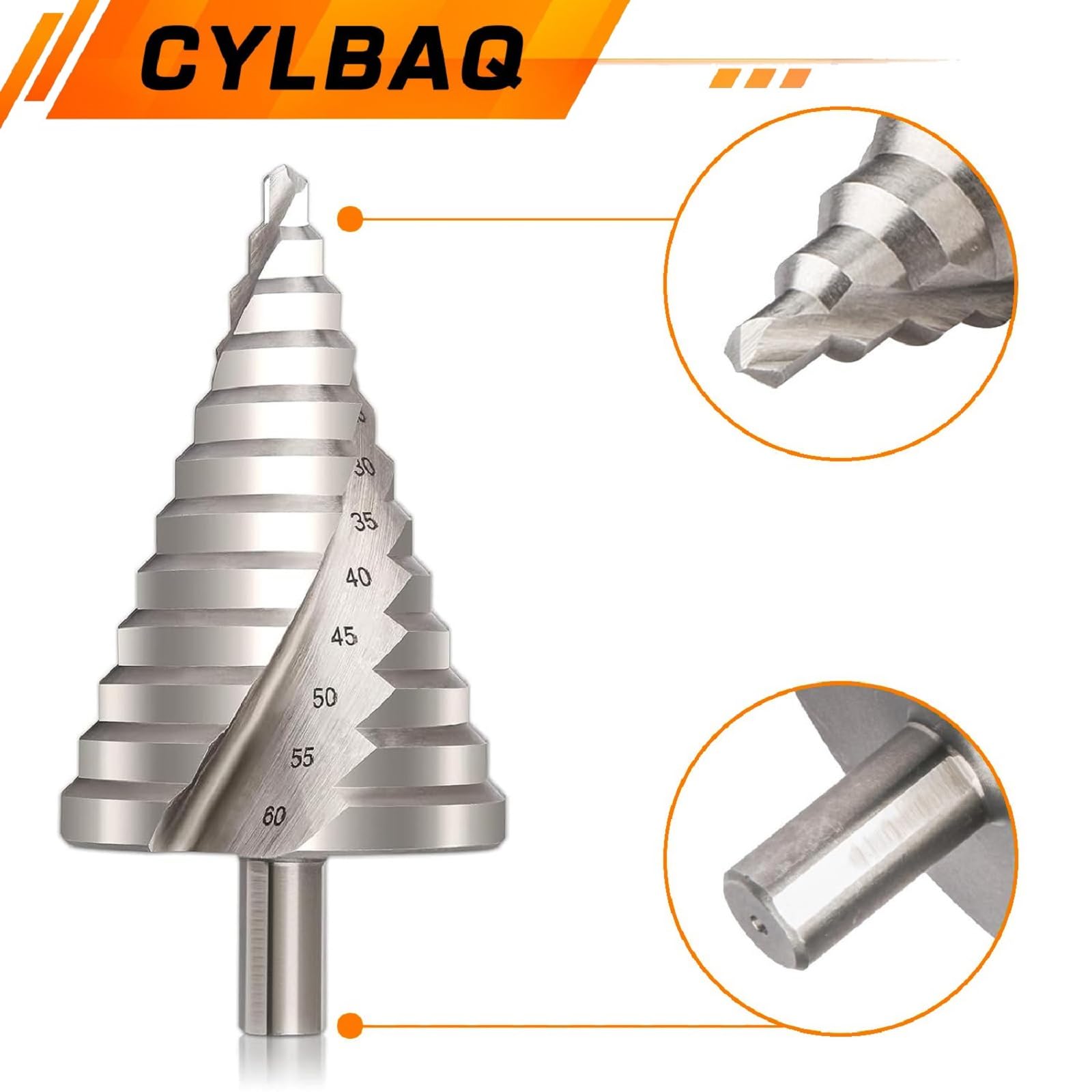 Svasatore HSS 120 Gradi 6.3mm - Per Smusso Legno E Acciaio, 3 Taglienti Per Precisione - Foto 6