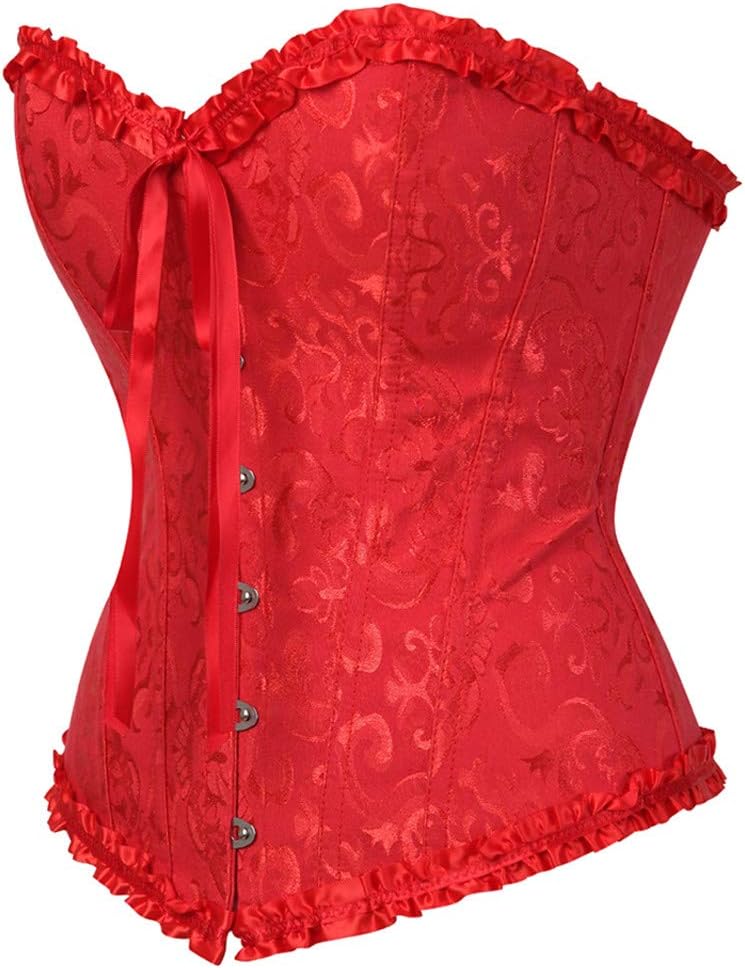 Kranchungel Corset Tops for Women: Renaissance Corset Bustier Shapewear - Halloween Costumes for Themed Parties Aged 25-35 - Image 2
