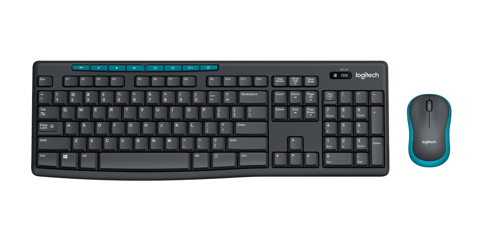 Amazon | MK275 ワイヤレス キーボード/マウス 防滴 windows chrome